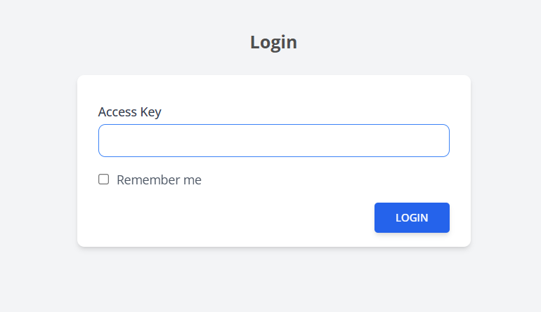 Login