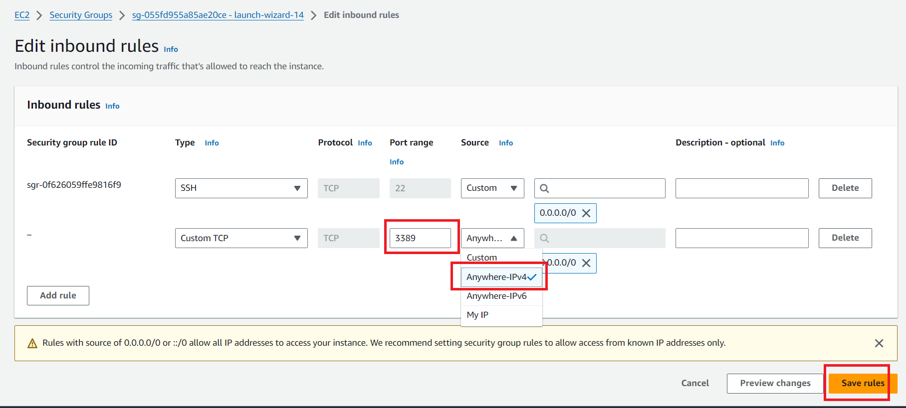 open-firewall-on-aws step 4