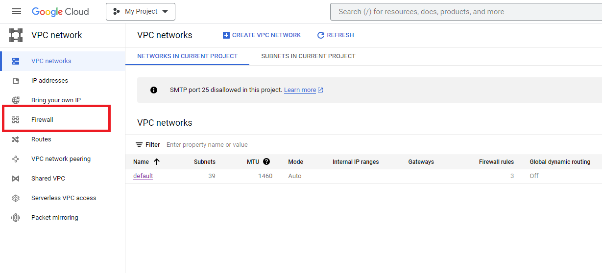 open-firewall-on-google-cloud step 2