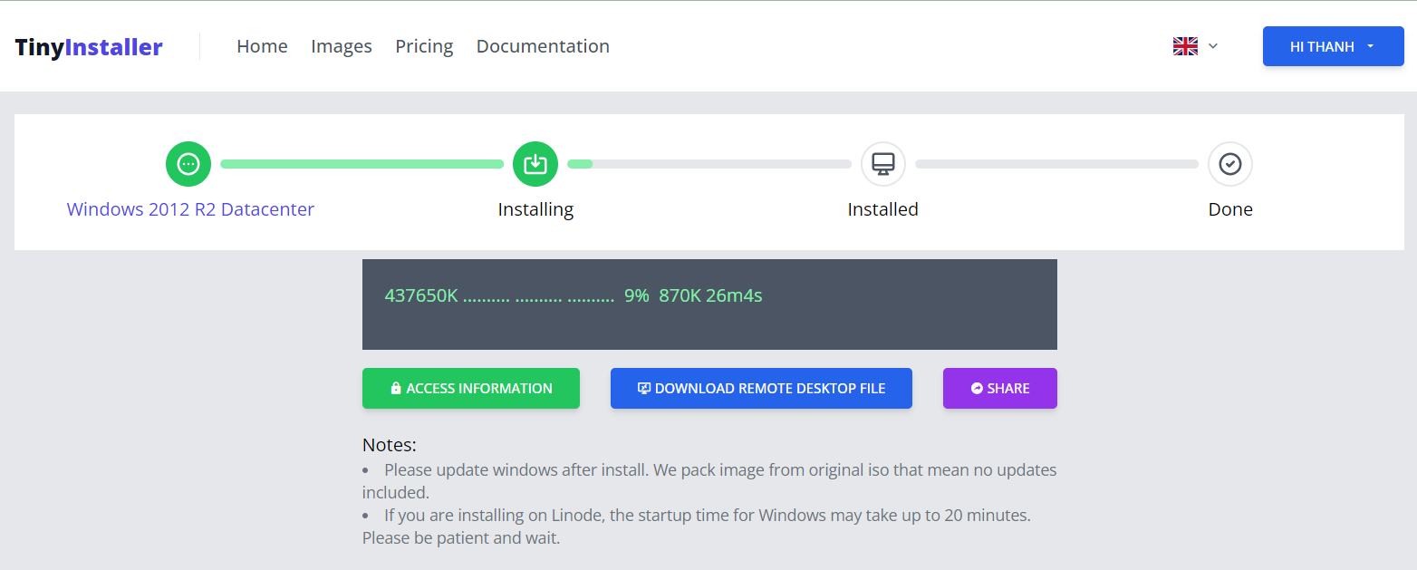 usage-on-aws step 8