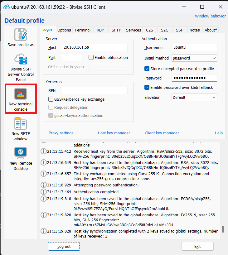 usage-on-azure step 4