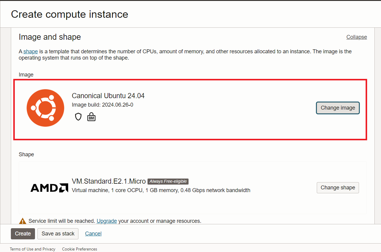 usage-on-oracle-cloud step 4