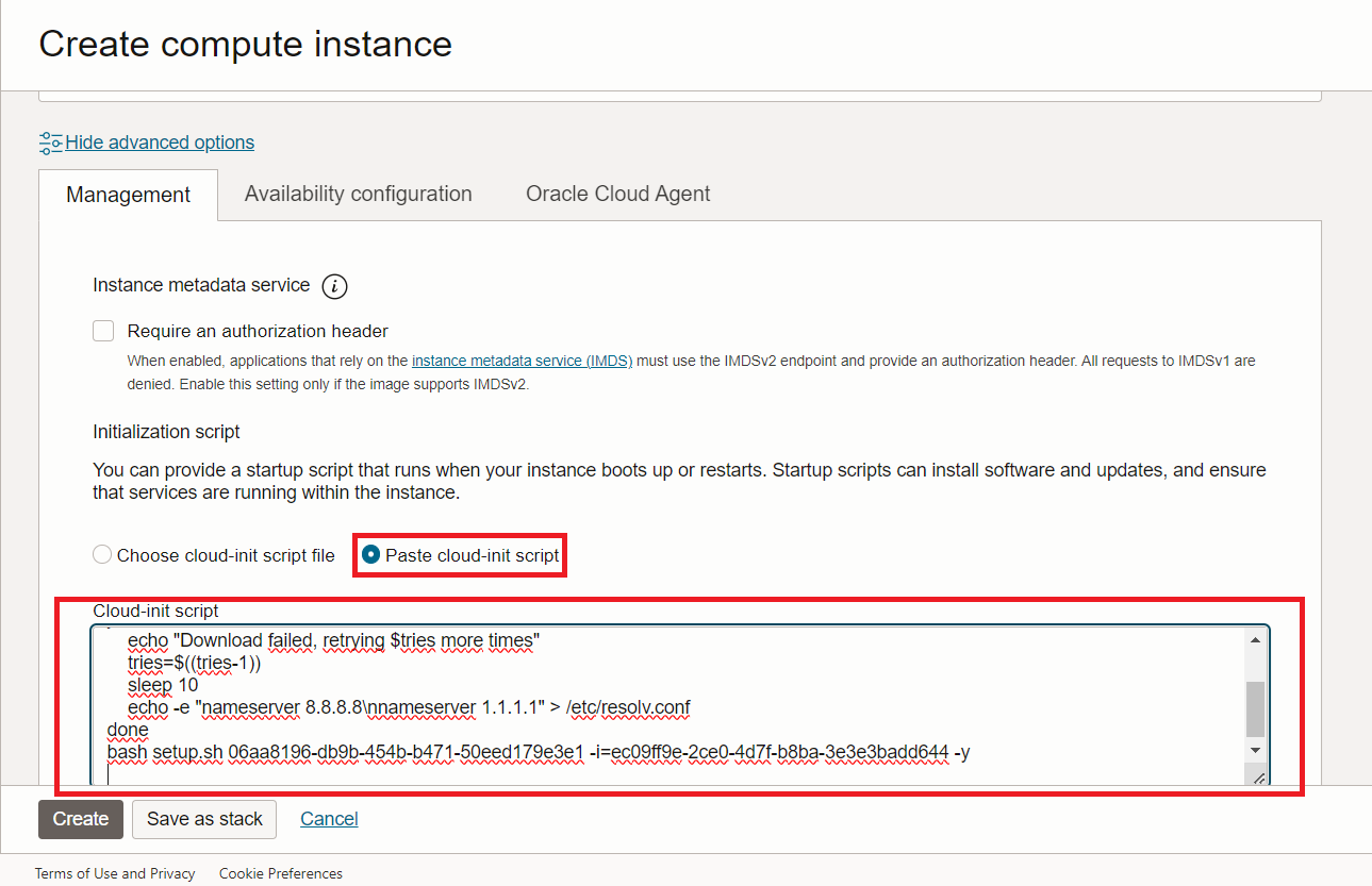 usage-on-oracle-cloud step 5